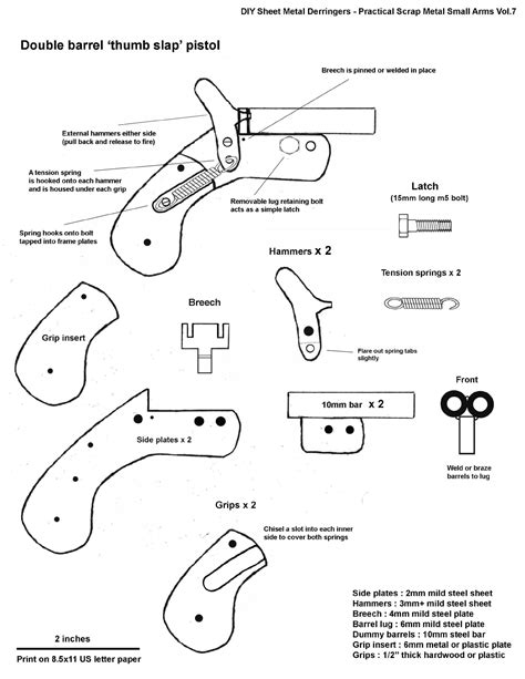 diy sheet metal derringers pdf|sheet metal derringer model 3.